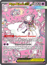 Carte Pokémon Méga-Diancie-ex 282/217 Alternative Héros Transcendants
