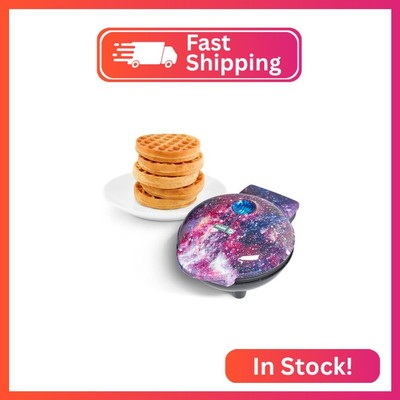 Dash Mini Waffle Maker- Compact Electric Waffle Iron - Stylish Machine with nons