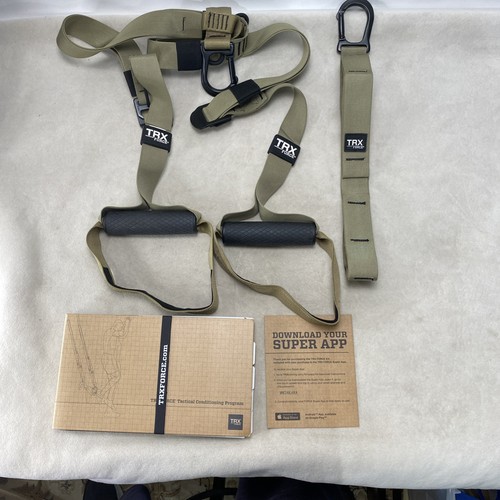 TRX Training Force Tactical Conditioning Suspension Kit App Program Military
