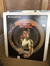 Every Which Way But Loose  CED Videodisc RCA - Clint Eastwood - Vintage