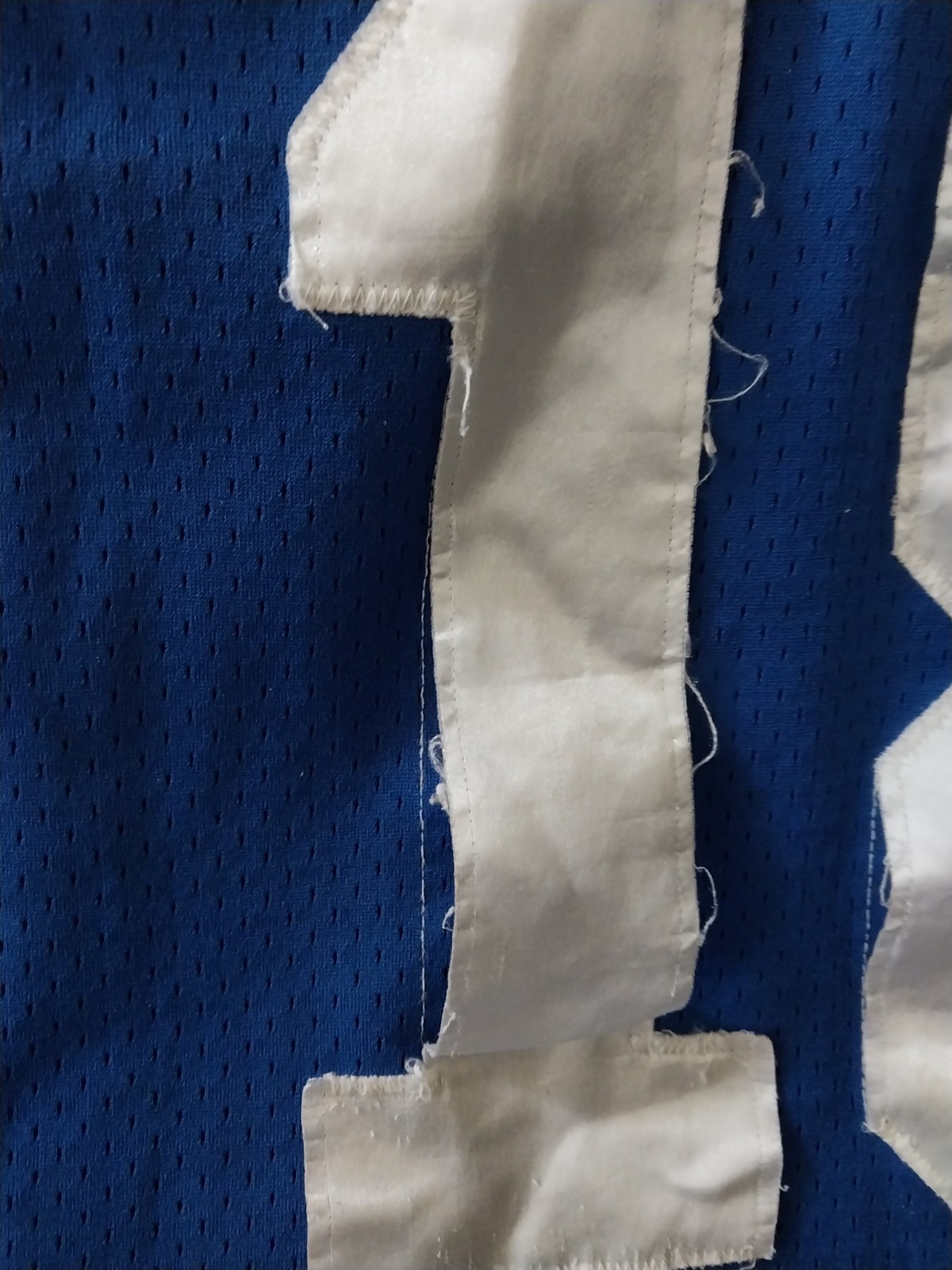 Vintage NFL Super Bowl XLI Manning #18 Jersey Size 54 Tattered Repair See Pics thumbnail 6