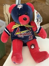 Mark McGwire St. Louis Cardinals Team Beans 1999 500th Home Run Bear Vintage Tag
