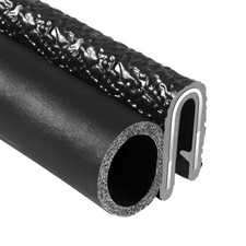 Trim-Lok Trim Seal with Side Bulb   Fits 1/8  Edge 3/8  Bulb Seal Diameter 25...