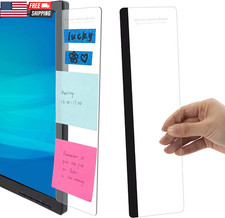 Office Desk Accessories 2Pcs Computer Monitor Memo Board Message Board Supplies