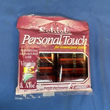 New Unopened Package 8 Refill Schick Personal Touch Razor Blades Vitamin E Aloe
