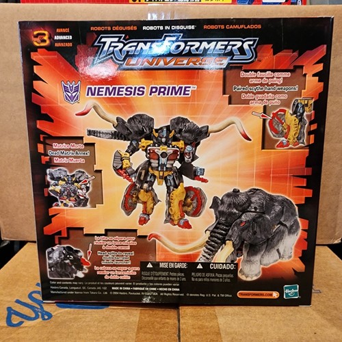 RARE 2004 Hasbro Transformers Universe Decepticon Nemesis Prime Ultra Class New - Picture 3 of 6