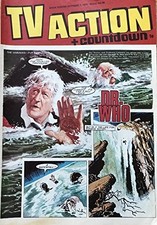 Vintage Oct 1972 TV Action + Countdown Comic Mag Issue No. 86 - Ex Shop Stock