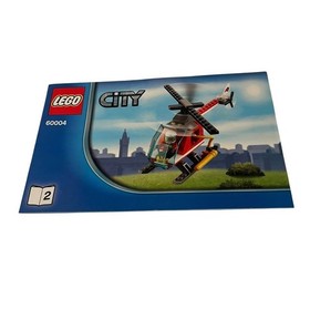 LEGO City 60004 Fire Station Instructions 1-2-3-4-5 Complete Lot - MANUALS ONLY