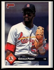 1993 Donruss #468 Gerald Perry