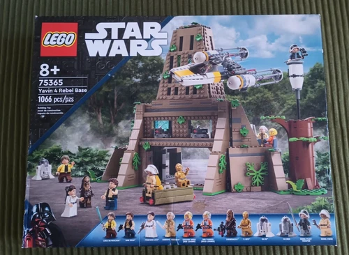LEGO Star Wars Yavin 4 Rebel Base (75365) Brand New Factory Sealed Retired Set