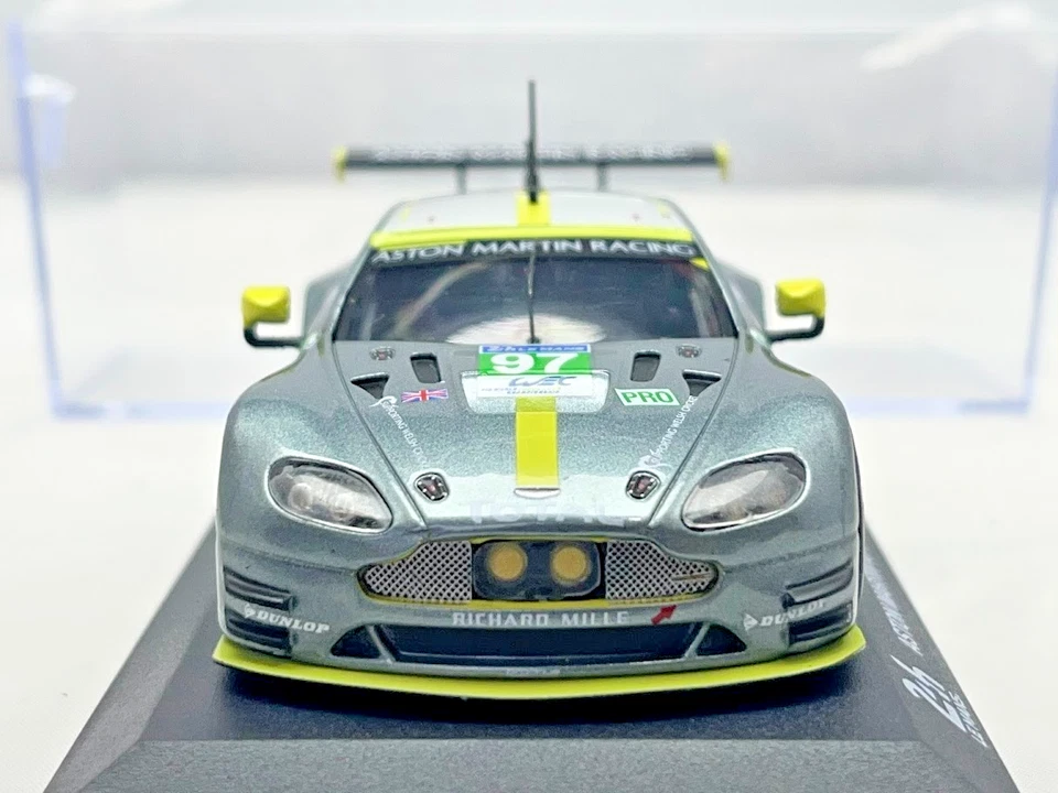 #97 Aston Martin V8 Vantage GTE 24H Le Mans 2017 1/43 Modello Auto Ixo - Immagine 2 di 4