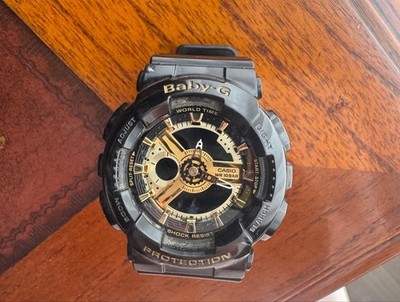 BabyG Casio Digital Wristwatch Waterproof Shock Resistant World Time
