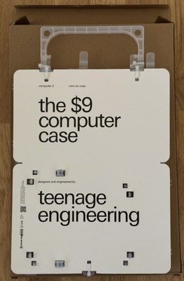  *RAR* Teenage Engineering Computer-2 PC-Case -[Transparent Mini-ITX - NEU+OVP] 