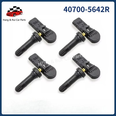 4pcs 40700-5642R 433MHz TPMS Tire Pressure Sensor For Smart Renault Trafic Wind