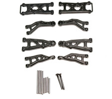 Losi Nascar Grom Suspension A-Arms Front Rear Upper Lower & Hinge Pins 1/12th 65
