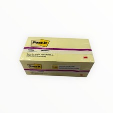 12 Pads Post-It Notes 3" x 3" Super Sticky Yellow Sticky Notes 90 Sheets per Pad