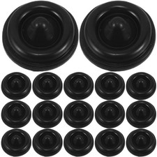 50Pcs Snowboard Traction Pads Black Reusable PVC Non Slip Grip Stickers