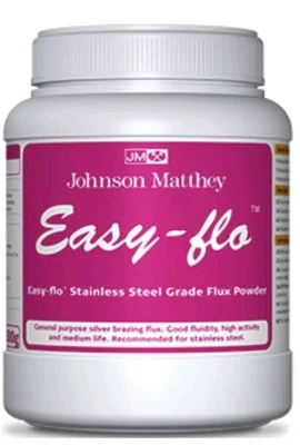 JOHNSON MATTHEY Easy Flo Stainless Steel Flux 500gm sealed tub