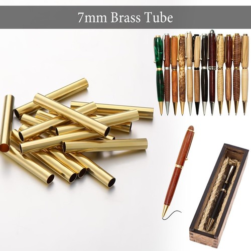 1X(20pcs 7mm Slim Pen Pen Transfer Brass Pen Replacement Accessories for7182 - Zdjęcie 6 z 6