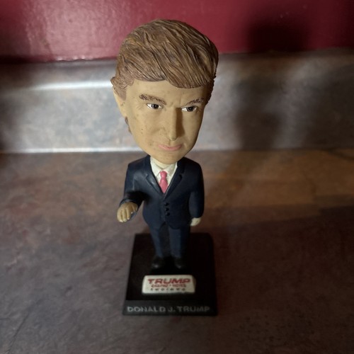 2004 Rare 7" DONALD TRUMP Bobblehead-Trump Casino Hotel Indiana