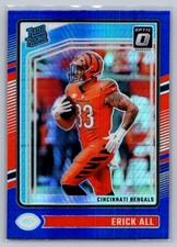 2024 Donruss Optic #233 Erick All Jr. Blue Hyper