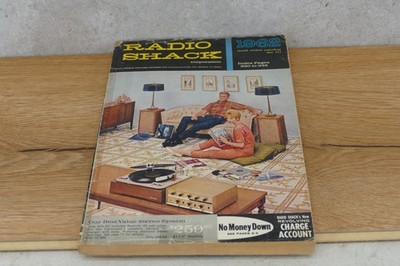 RADIO SHACK Radio Electronics KATALOG 1962 Amplifier Radio Receiver Tube Speaker