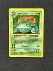 Venusaur 15/102 Shadowless Base Set Holo Rare Pokemon Card