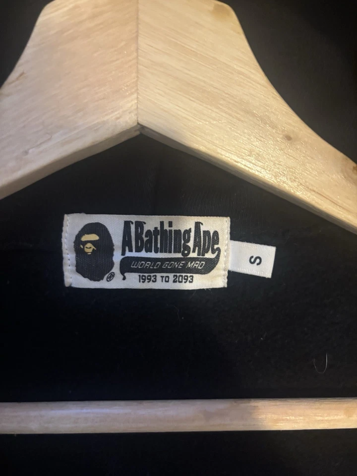 Bape Men’s FullZip Hoodie Size Small - Image 2 of 4