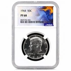 1964 Kennedy Half Dollar PF-68 NGC