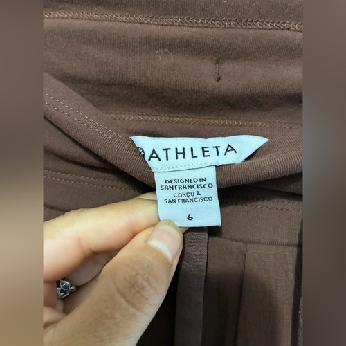 Athleta trekkie north jogger pants size 6 cognac brown - Picture 8 of 11