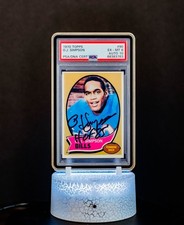 O.J. Simpson 1970 Topps #90 / PSA Card  EX-MT 6, Autograph GEM MT 10