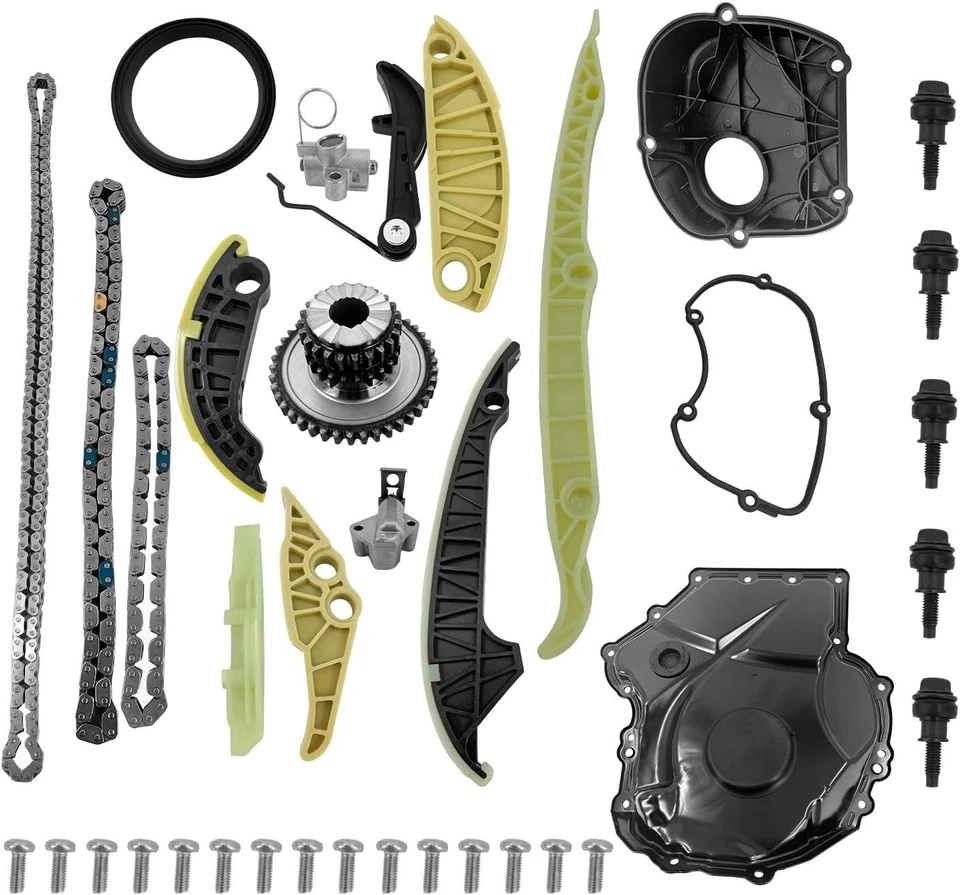 Kit de cadena de distribución del motor EA888 compatible con VVW Tiguan Passat Jetta, se adapta a... Foto 4 de 4