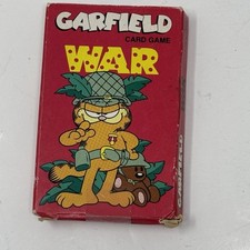 1978 Vintage GARFIELD War Card Game Complete