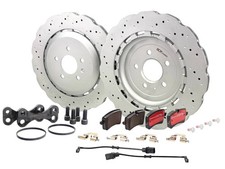 RS7 S7 S8 REAR 356mm X 22mm BIG BRAKE DISC PADS UPGRADE KIT FOR AUDI SQ2 S3 8V