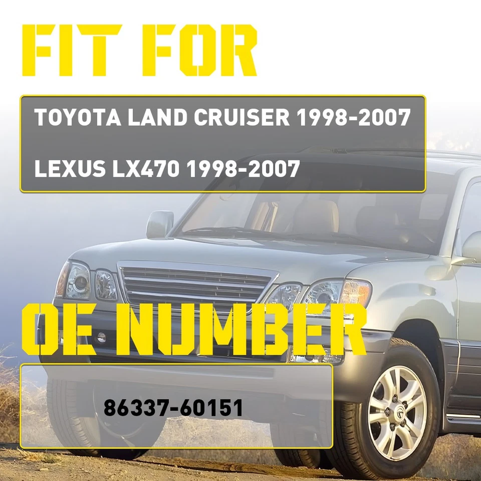 Mástil de repuesto de radio antena eléctrica para Toyota Land Cruiser Lexus LX470 1998-07 Foto 4 de 4