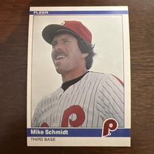 Mike Schmidt 1984 Fleer #48
