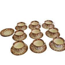 Royal Albert Crown China Tea Cup & Saucer Set Floral Pattern