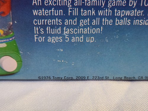 Vintage 1977 TOMY WEE WONDERFUL WATERFUL Green Crab Handheld Game Toy, With Box! - Picture 13 of 14