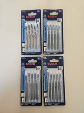 4 Packs of NEW Bosch T118B T-Shank Metal-Medium Jig Saw Blade 11-14TPI 5PK