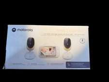 Motorola Nursery WiFi Baby Monitor with 2 Cameras READ DESCRIPTION - USED