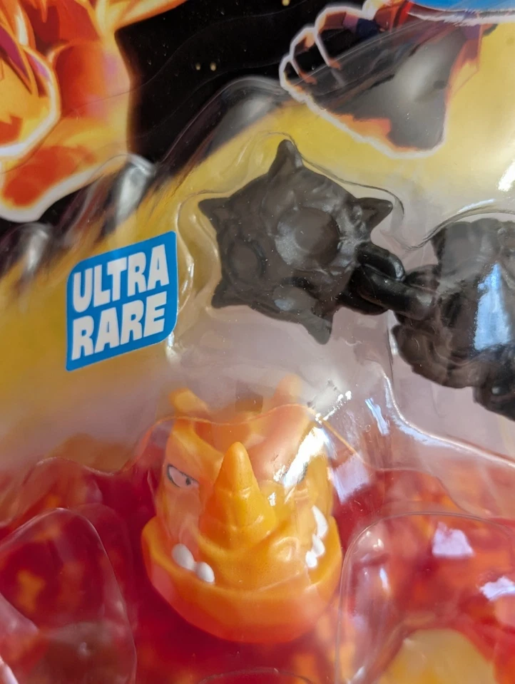 Boneco ULTRA RARO LAVA RHINOSTONE Goo Jit Zu Meteor Madness - PERSEGUIÇÃO - NOVO - Imagem 2 de 3