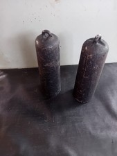 Antique Cast Iron Longcase  Clock Weights Each 3kg