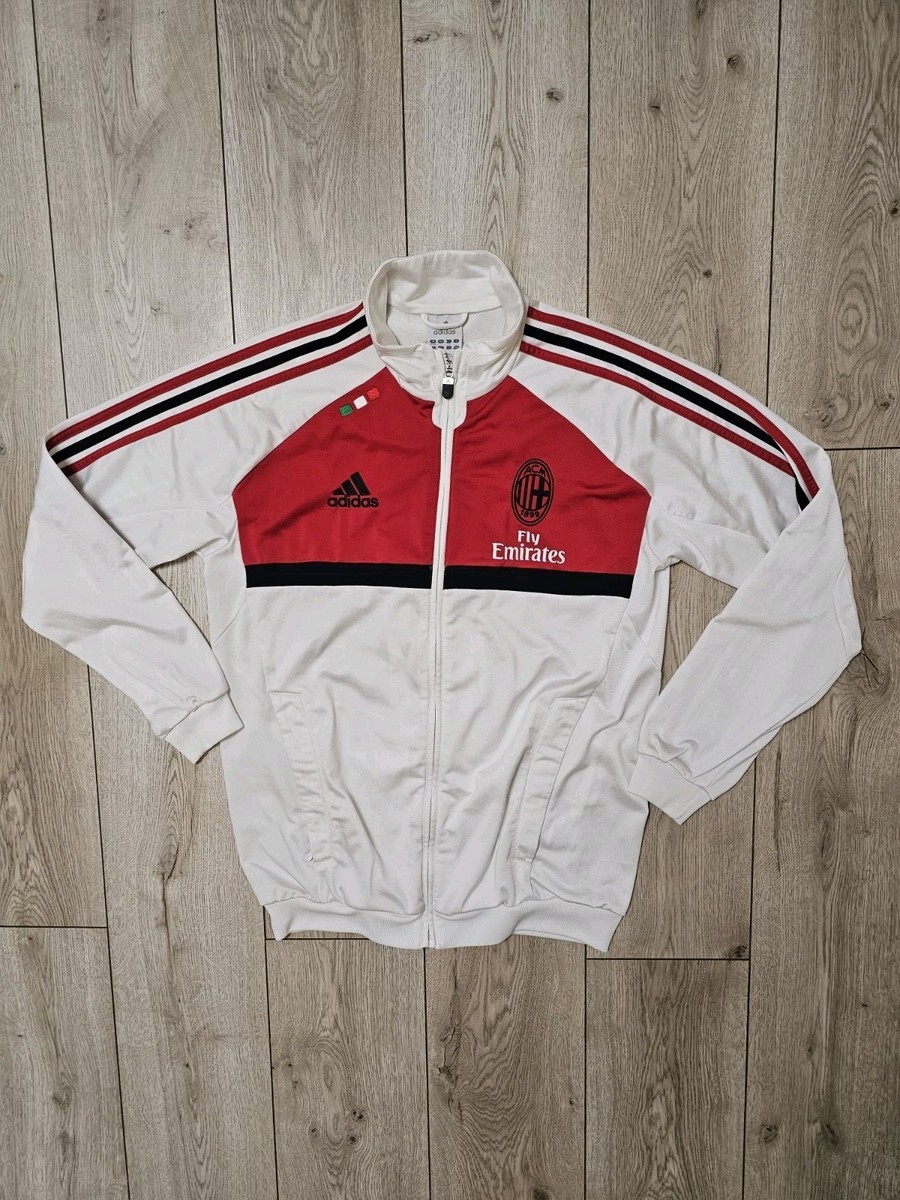 AC MILAN 2011 2012 TRAINING TRACKSUIT FOOTBALL TRACKSUIT SOCCER JACKET M  ADIDAS
