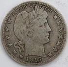 F 1915 D Barber Quarter