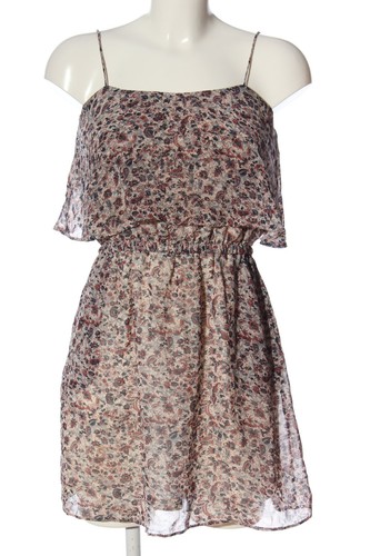 MANGO CASUAL Vestido tipo overol Mujeres Talla EU 36 blanco puro-rojo-gris claro - Imagen 1 de 5
