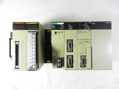 Omron, SYSMAC CS1G, 5-Slot Rack, Processor, I/O Modules, CS1G-CPU43H, Untested