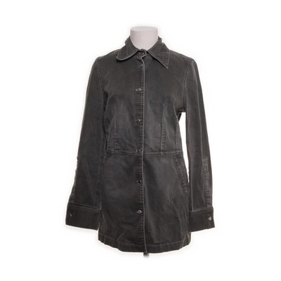 Oviesse, Blusenkleid, Größe: L, Grau, Baumwolle/Elasthan, Einfarbig, Denim #BkF