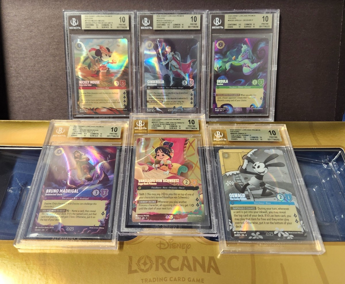 PSA10 Disney Lorcanaアリエルの岩屋 3203