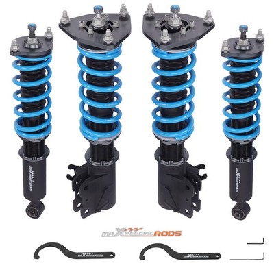 MaXpeedingrods Coilovers 24 Level Damper Struts Kit for Mitsubishi Mirage 97-01