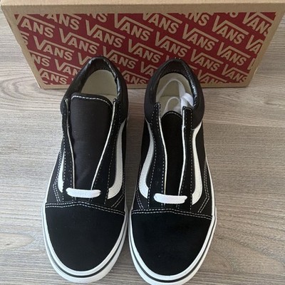 VANS Old Skool Unisex Sneaker EU 37 Schwarz/Weiß Low Top Schnürung VN000D3HY281
